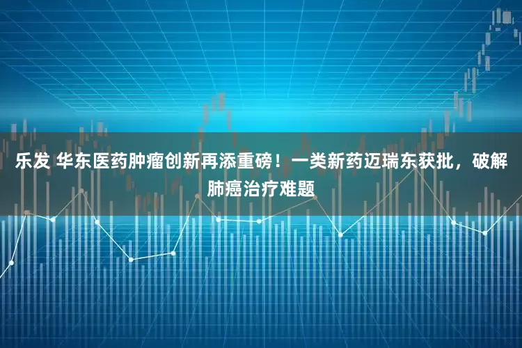 乐发 华东医药肿瘤创新再添重磅！一类新药迈瑞东获批，破解肺癌治疗难题